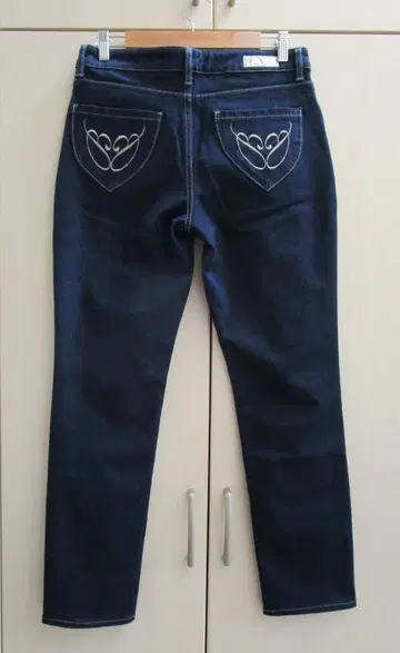 [새상품] B-THREE 진스라이크 속기모 슬림 팬츠 38