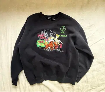 vintage SCOOBY DOO 공식 맨투맨 구제 의류