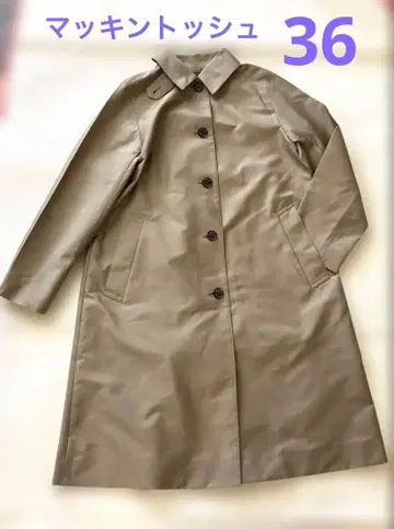 매킨토시 스텐 칼라 코트 삼양상회 베이지 36