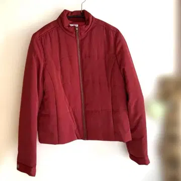 새상품급 아르마니 익스체인지 퀼팅 자켓 레드 ARMANI