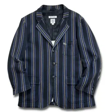BOAT HOUSE 스트라이프 맨투맨 네이비 자켓 XL