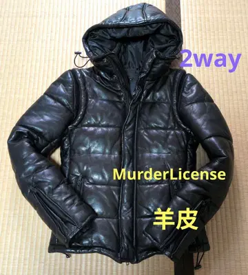 마더 라이선스 양가죽 패딩 자켓 S 사이즈 헤이세이 갸루 남자 y2k