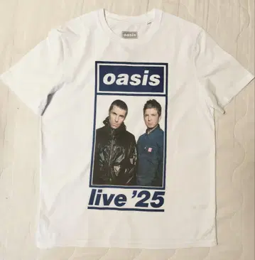 oasis live '25 월드 투어 T셔츠 M 사이즈