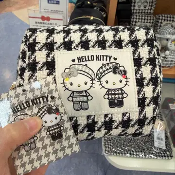 산리오 Sanrio 흑백 걸리시 쌍둥이 코디 파우치
