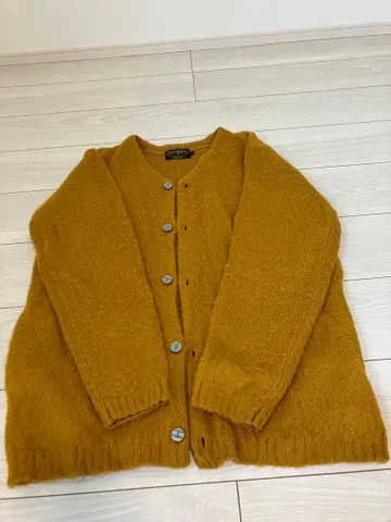 UNIVERD72 머스타드 가디건 L