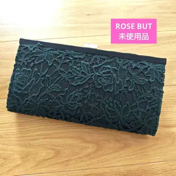 [ 미사용 ] ROSE BUD 레이스 클러치백 파티백 결혼식