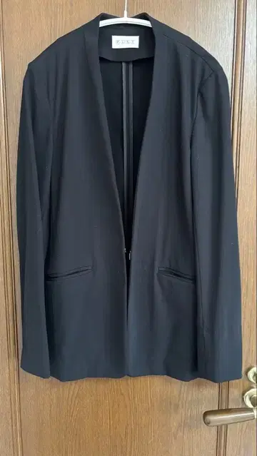 노카라 자켓 M 블랙