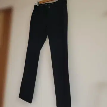 EDWIN 데님 팬츠 블랙 여성용 블랙 오샤레 하의