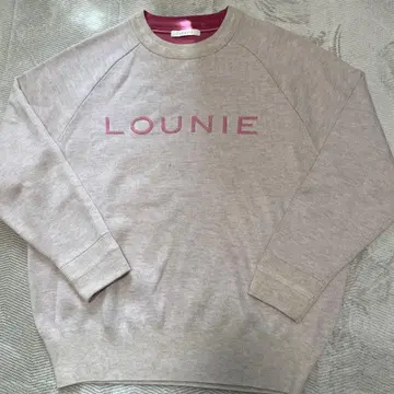 LOUNIE 로고 니트