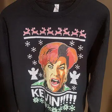 JERZEEZ 바디 KEVIN 프린트 맨투맨 무비 사이즈 M