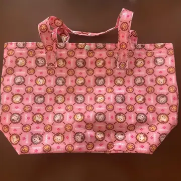 스누피 토트백 핑크