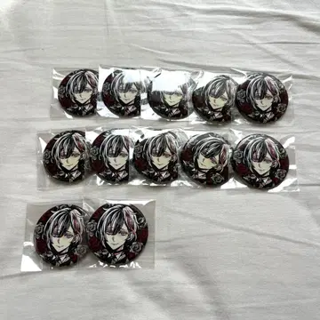 악마 집사와 검은 고양이 베리안 캔뱃지 초기 12개