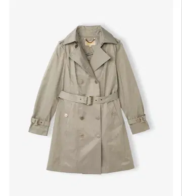 미사용 새상품 마이클코어스 트렌치코트 더스티 세이지