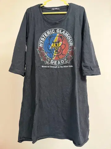 HYSTERIC GLAMOUR 그래픽 T셔츠 블랙