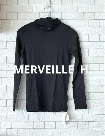 멜베이유 아쉬 초면 터틀넥 긴팔 상의