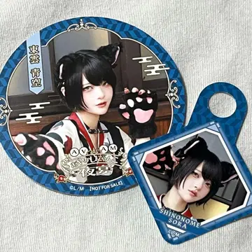 AVAM 스이파라 시노노메 아오조라 코스터 특전 고양이