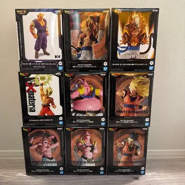 드래곤볼 피규어 MATCH MAKERS 외 9체 묶음 판매