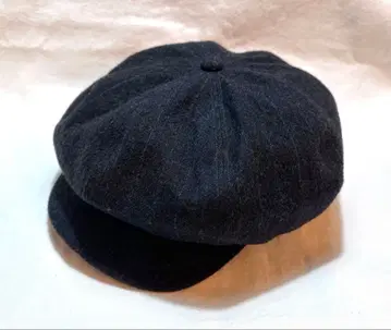 BACKLASH 울 스트라이프 헌팅 캡 / 새상품 백래쉬 베레모 가죽