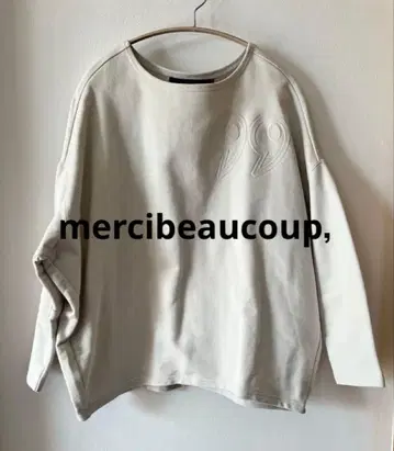 새상품급 mercibeaucoup 돌먼 긴팔 트레이닝복 맨투맨 사이즈 1