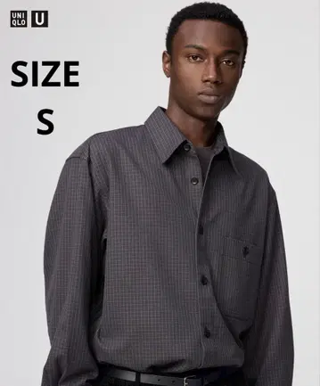 유니클로U 트윌 워크 오버사이즈 셔츠