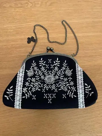 안나수이 ANNA SUI 파우치 가마구치 파티 백