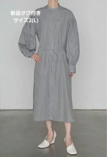 택 포함 새상품 HYKE 벌룬 슬리브 원피스 사이즈 2