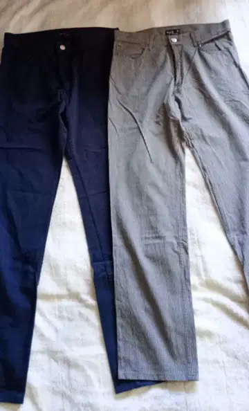 에네스베 팬츠 2개 세트 Agnes b