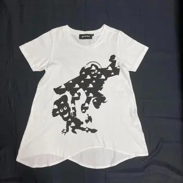 토이스토리 T셔츠 gomme와 TOY STORY 콜라보 T 헴 커브 T