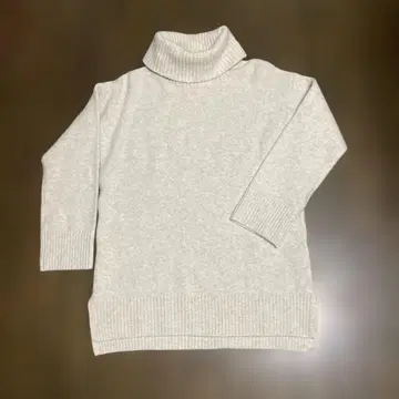 남성용 터틀 니트 스웨터 S 여성용도 OK 부드러운 니트