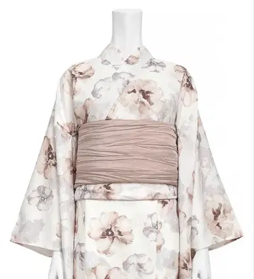 GRL 3점 세트 2Way 꽃무늬 세퍼레이트 유카타[fy025]