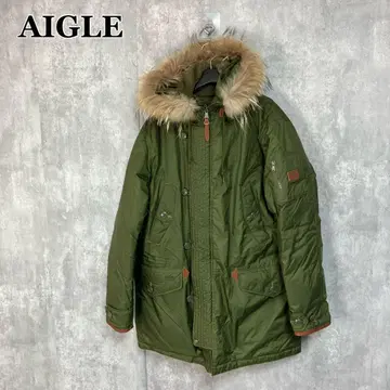 AIGLE 다운 모즈 코트 L