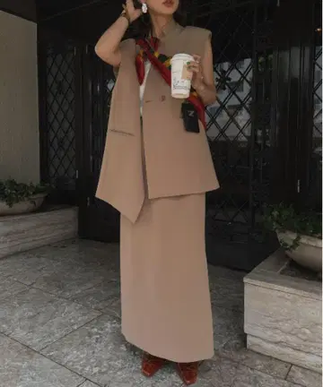 Ameri VINTAGE/아메리빈티지 셋업 베이지 M