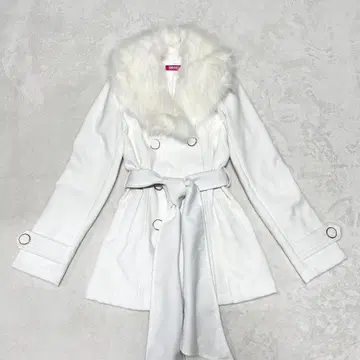 MA*RS 마즈 더블 레스트 2way 허리 벨트 코트 M 퍼