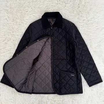 [컨디션 최상] 라벤햄 LAVENHAM 퀼팅 자켓 블랙 영국제