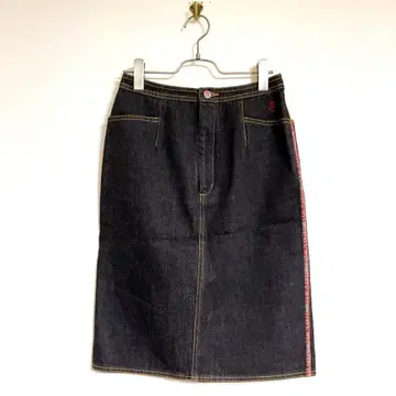 까스텔바작 스포츠(11) 타이트 미디 스커트 일본제 슬릿 블랙 계열