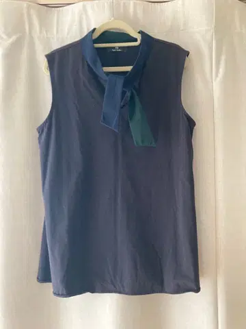 Paul Smith 네이비 슬리브리스 셔츠