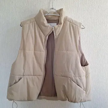 베이지 베스트 여성용