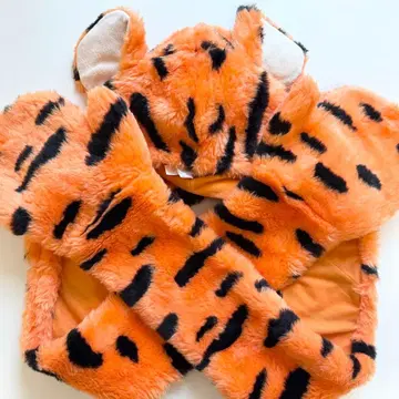 디즈니 팬캡 머플러 티거 오렌지