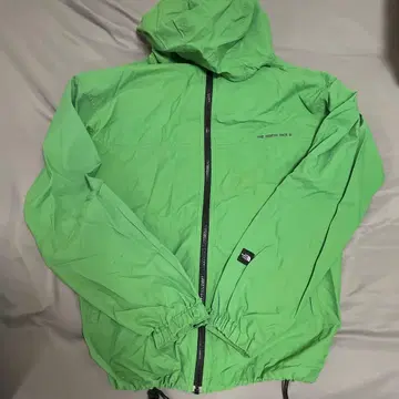THE NORTH FACE 그린 나일론 자켓