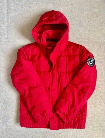 Abercrombie & Fitch 다운 자켓 레드 LL 상당