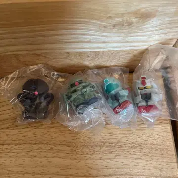 [ 컴플리트 세트 ] 기다림 기동전사 건담 캡슐 토이 4종 세트