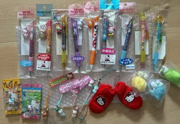 키티 챠미키티 스트랩 장갑 네츠케 마스코트 볼펜