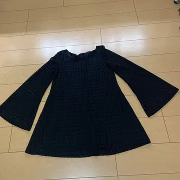 [ 미사용품 ] [ Scot club ] A라인 플레어 원피스 튜닉