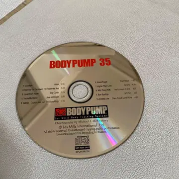 바디펌프 35 CD 레즈밀스 BODYPUMP
