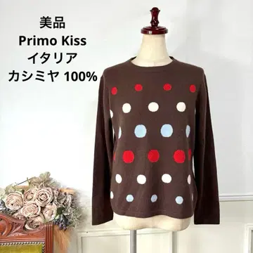 새상품급 Primo Kiss 이탈리아 캐시미어 100% 니트