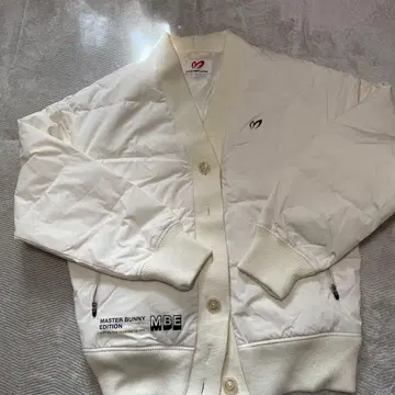 MASTER BUNNY EDITION 가디건 사이즈 1 다운