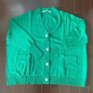 FRAMeWORK V넥 빅 가디건