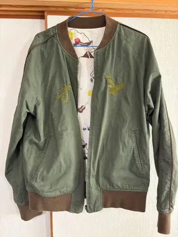 ROSEBUD COUPLES 로즈버드 MA-1 블루종 자수