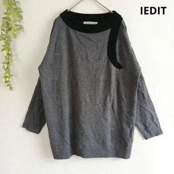 이디트 니트 고양이 꼬리 귀 캐주얼 루즈핏 펠리시모 캣