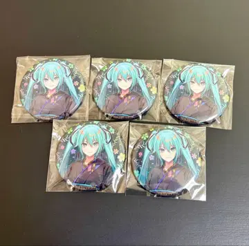 하츠네 미쿠 NEW YEAR SHOP 콜라보 캔뱃지 오쇼가츠 시크릿